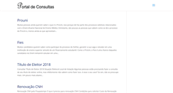Desktop Screenshot of portaldeconsultas.com