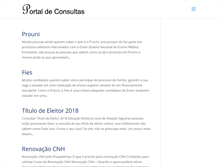 Tablet Screenshot of portaldeconsultas.com